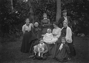 1897 Prints: L'Estrange family at Bache Hall - Chester