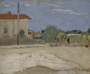 Train Station Prints: L'Etang-la-Ville station (L'Etang-la-Ville level crossing)