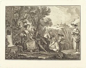 Eisen Charles Dominique Joseph Prints: L'ete. Creators: Joseph de Longueil, Charles Eisen