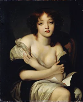 A Letter, 18th century. Artist: Jean-Baptiste Greuze