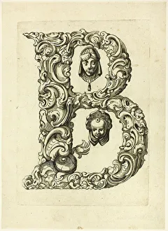 Letter B Prints: Letter B, 1630. Creator: Pierre Aubry