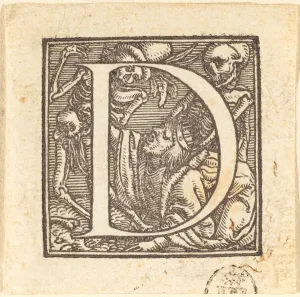 Attacker Gallery: Letter D. Creator: Hans Holbein the Younger