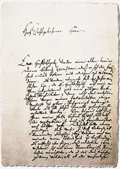 Bach Collection: Letter to his friend, Georg Erdmann from 28. 10. 1730, 1730