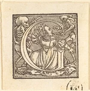 Letter G. Creator: Hans Holbein the Younger