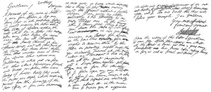 A letter from George Villiers about the Great Fire of London, 6 September 1666, (1840). Artist: George Villiers, Duke of Buckingham
