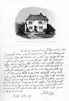 Sir Hans Sloane Collection: Part of a letter from John Locke to Sir Hans Sloane, late 17th-early 18th century