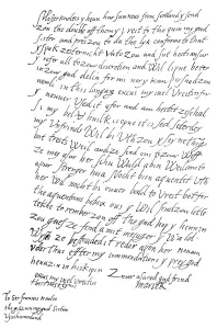 Letter by Mary Queen of Scots to Sir Francis Knollys, 1568 (1865) Letter by Mary Queen of Scots to Sir Francis Knollys, 1568 (1865)