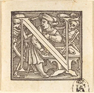 Avarice Gallery: Letter N. Creator: Hans Holbein the Younger