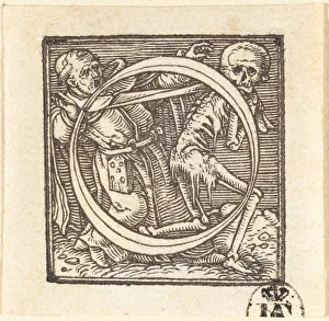 Dragging Prints: Letter O. Creator: Hans Holbein the Younger