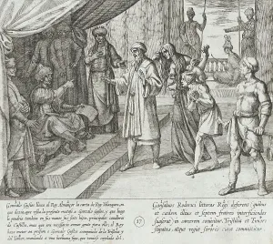 Song Of The Seven Lara Princes Prints: The Letter Orders the Murder of Gonzalo Gustos and the Capture of the Infantes