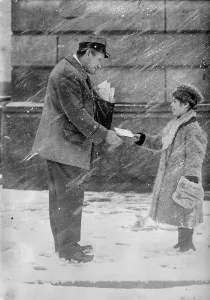 Mail Prints: Letter for Santa Claus, between c1910 and c1915. Creator: Bain News Service