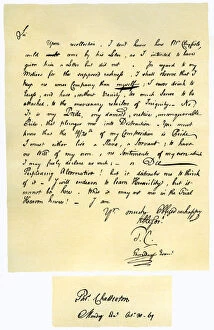 Barrett Collection: Letter from Thomas Chatterton to William Barrett, 1769.Artist: Thomas Chatterton