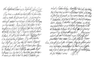 Frederick George Prints: Letter by William III King of England, 1695 (1865). Artist: Frederick George Netherclift