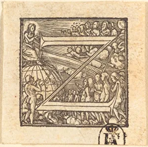 The Creation Prints: Letter Z. Creator: Hans Holbein the Younger