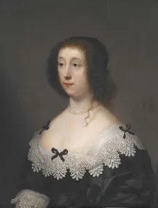 Neckline Prints: Lettice Morison, Vicountess Falkland, 1633. Creator: Cornelius Janssen van Ceulen