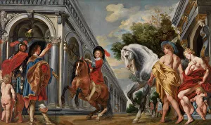 Jordaens Prints: The levade. Creator: Jordaens, Jacob (1593-1678)