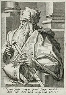 Gheyn Jacques De Ii Prints: Levi, c1590. Creator: Jacques de Gheyn II