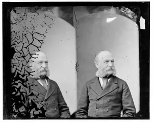 Vice President Prints: Levi Parsons Morton of New York, 1865-1880. Creator: Unknown
