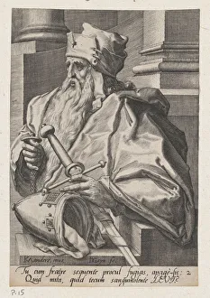 Gheyn Jacques De Ii Prints: Levi, from The Twelve Sons of Jacob. Creator: Jacques de Gheyn II
