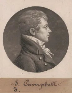 Levin Hicks Campbell, 1804. Creator: Charles Balthazar Julien Fevret de Saint-Mé