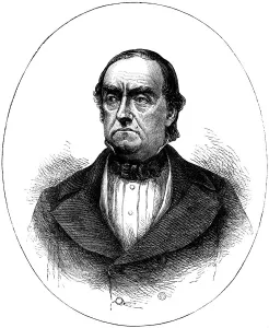 Lewis Cass, American soldier, statesman and historian, (c1880) Lewis Cass, American soldier, statesman and historian, (c1880)