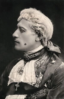 Photo Postcard Collection: Lewis Waller (1860-1915), English actor, 1906. Artist: Bassano Studio