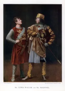 Waller Prints: Lewis Waller and Mr McKinnel, English actors, 1901. Artist: British Mutoscope
