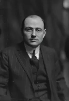 Financier Prints: Lewisohn, Samuel W. Mr. portrait photograph, 1914 May 7. Creator: Arnold Genthe