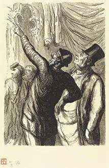 Cultural Event Prints: A l'Exposition Universelle: Un vrai Cicerone