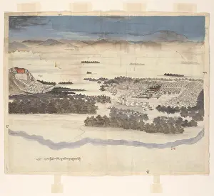 Himalayas Prints: Lhasa, Tibet, (between 1800 and 1899?). Creator: Unknown