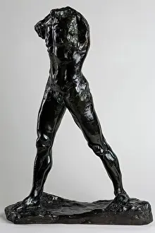 L'Homme qui Marche, 1877. Creator: Auguste Rodin.<br> L'Homme qui Marche, 1877. Creator: Auguste Rodin