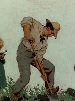 Didier Jules Prints: L'horticulture : Esquisse pour l'école de la rue Château-Landon