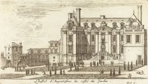 Silvestre Israel Prints: L'hostel d'Angoulesme, 1652. Creator: Israel Silvestre