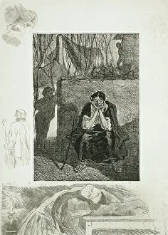 Li sotte Marie-Josèphe, 1891. Creator: Félicien Rops