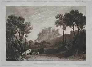 Liber Studiorum: The Castle above the Meadows. Creator: Joseph Mallord William Turner (British