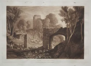 Etching And Mezzotint Prints: Liber Studiorum: East Gate, Winchelsea