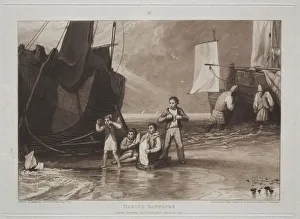 Etching And Mezzotint Prints: Liber Studiorum: Marine Dabblers