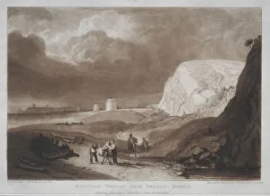 Etching And Mezzotint Prints: Liber Studiorum: Martello Towers