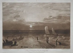 Etching And Mezzotint Prints: Liber Studiorum: Mildmay Sea-piece