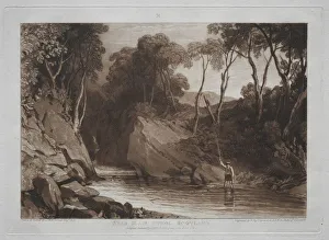 Liber Studiorum: Near Blain Athol, Scotland. Creator: Joseph Mallord William Turner (British