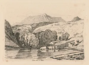 John Sell Cotman British Prints: Liber Studiorum: Plate 15, Cader Iris