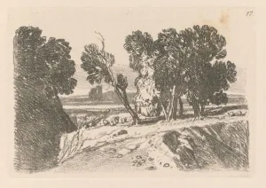 Liber Studiorum: Plate 17, A Study, 1838. Creator: John Sell Cotman (British, 1782-1842)