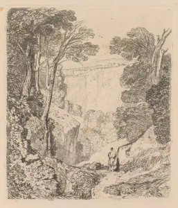 John Sell Cotman British Prints: Liber Studiorum: Plate 2, View of Clifton
