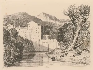 Liber Studiorum: Plate 22, Whitby, 1838. Creator: John Sell Cotman (British, 1782-1842)