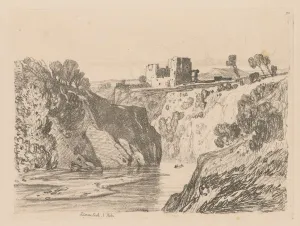John Sell Cotman British Prints: Liber Studiorum: Plate 27, Kilgarren Castle