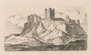 John Sell Cotman British Prints: Liber Studiorum: Plate 30, Bambro Castle