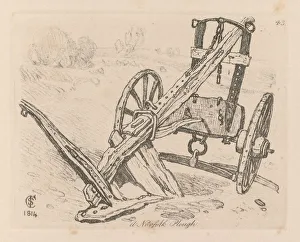 John Sell Cotman British Prints: Liber Studiorum: Plate 43, A Norfolk Plough