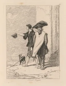 John Sell Cotman British Prints: Liber Studiorum: Plate 45, French Beggars