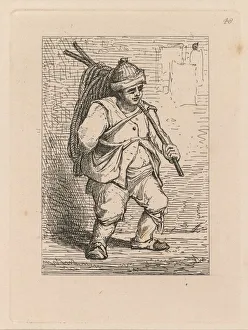 John Sell Cotman British Prints: Liber Studiorum: Plate 48, A Study, 1838. Creator: John Sell Cotman (British, 1782-1842)