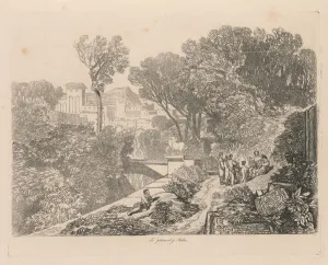 John Sell Cotman British Prints: Liber Studiorum: Plate 6, The Judgment of Midas, 1838. Creator: John Sell Cotman (British